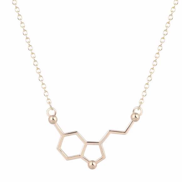 Jewelry - Serotonin Molecule Necklace